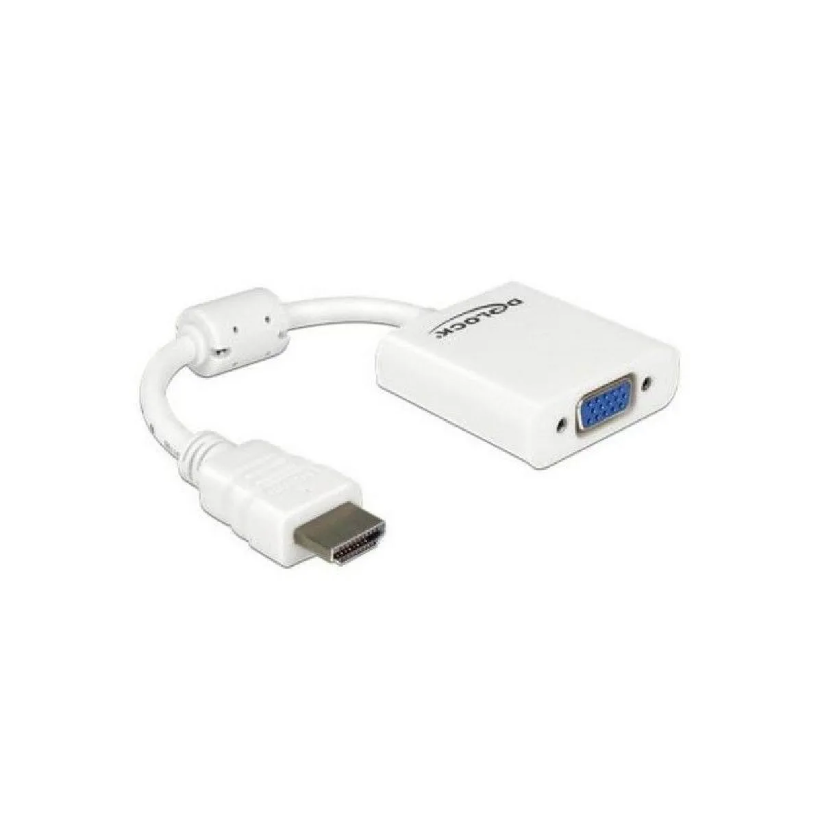 Delock Blanc Adaptateur Hdmi/Vga