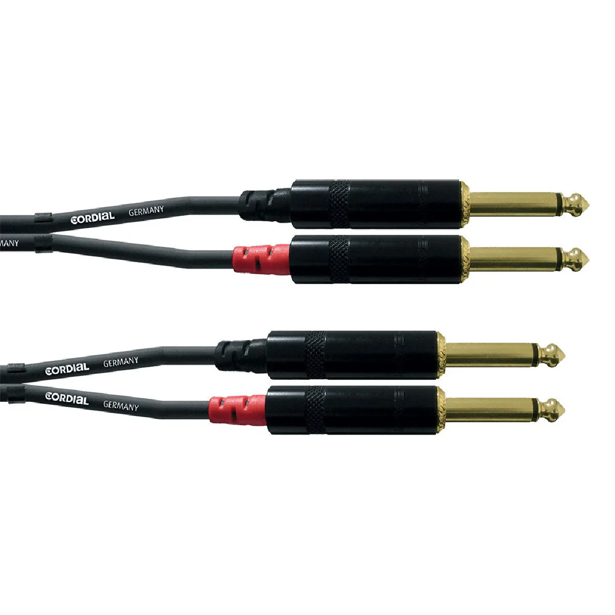 Cordial Câble Audio Double Jack Mono 1,5 M - Image 2