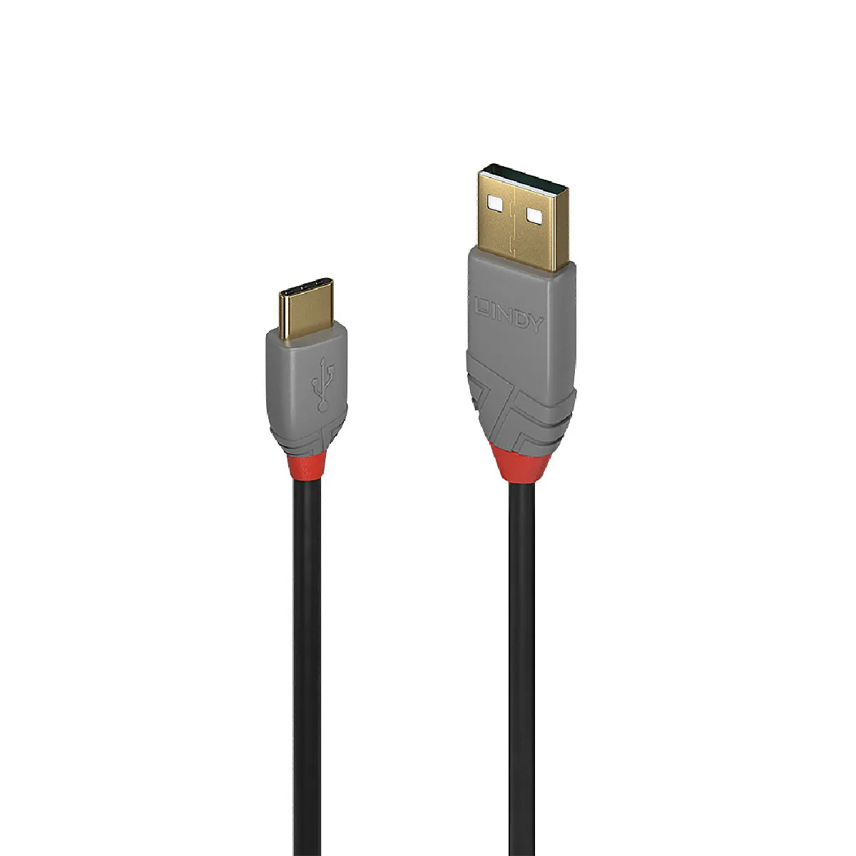 Lindy Noir/Gris 36888 Usb Cable