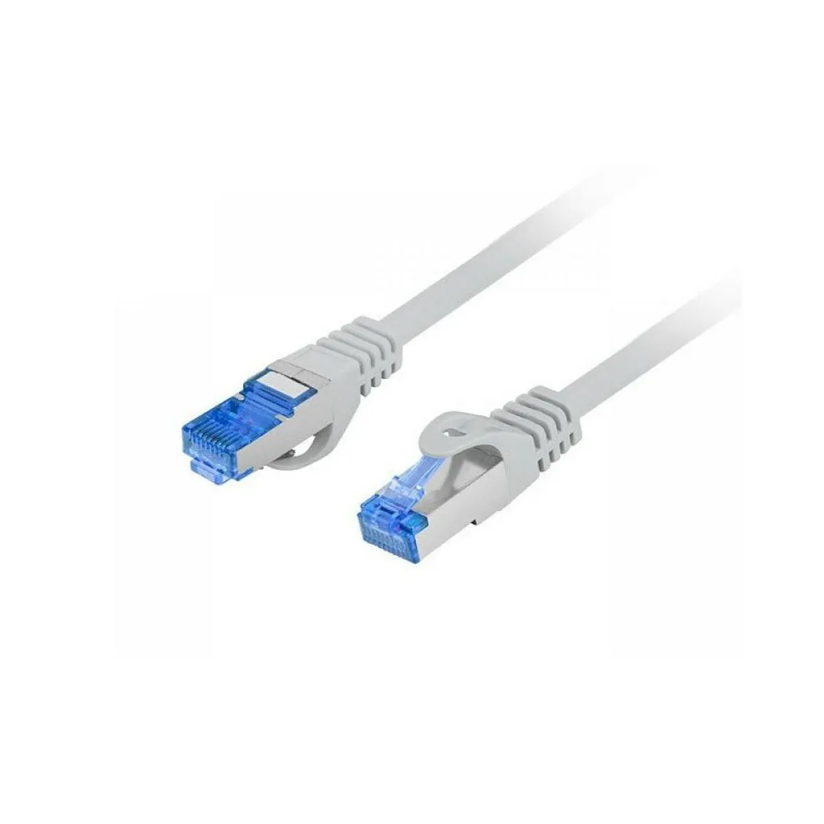 Câble réseau Lanberg RJ45 Cat.6A FTP LSZH CCA 2m Gris - Image 4