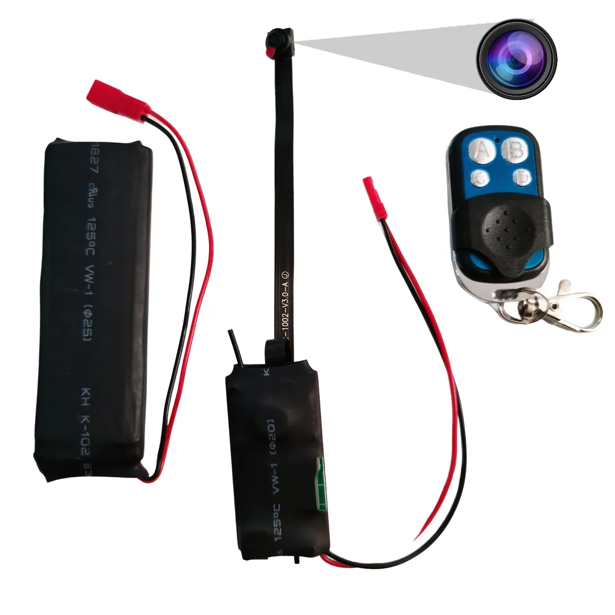 Yonis Noir Mini Caméra Espion