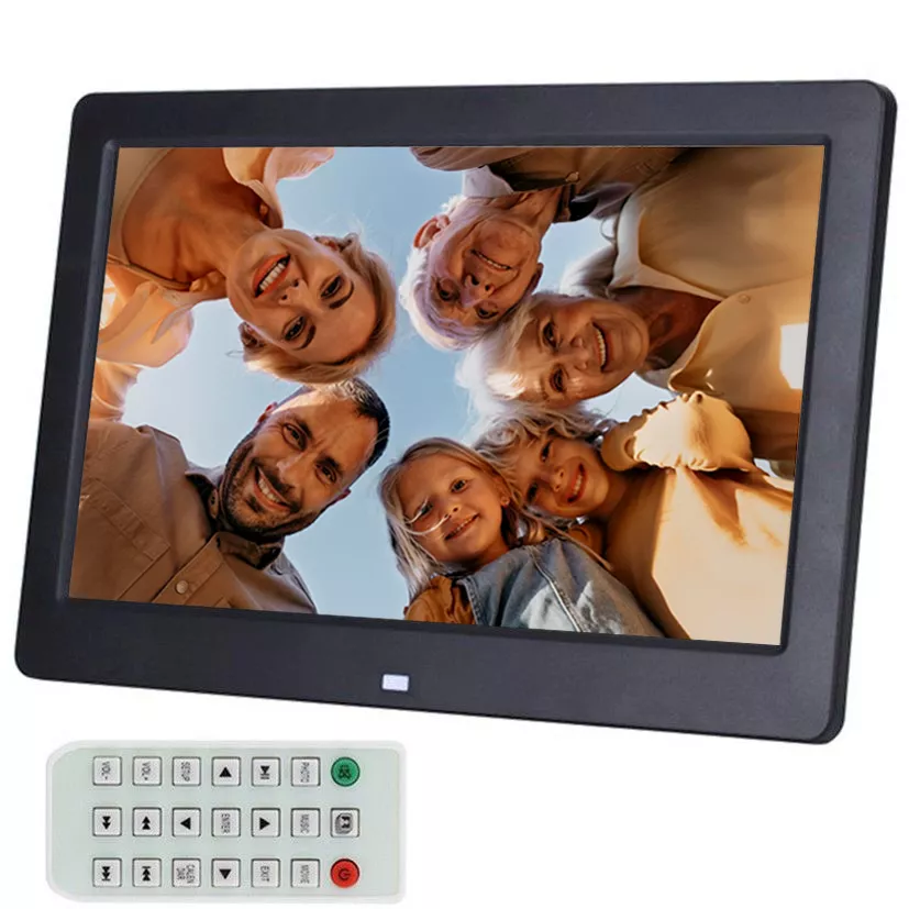 YONIS Cadre photo num&eacute;rique LCD 10 pouces + SD 16Go