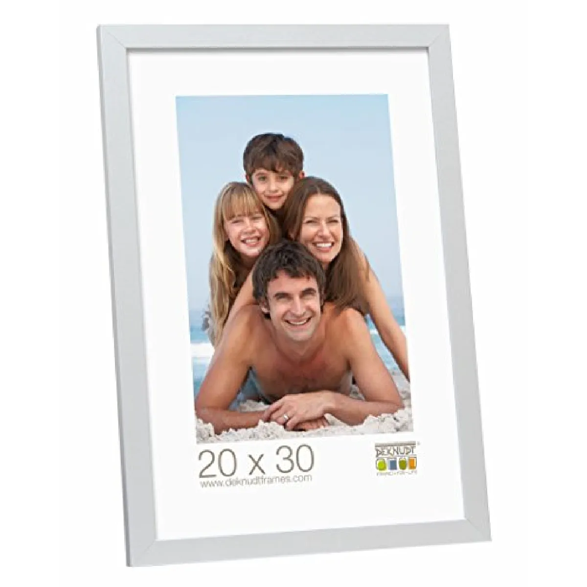 Deknudt - Cadre Photo - 30 x 40 cm - Argent - Image 2
