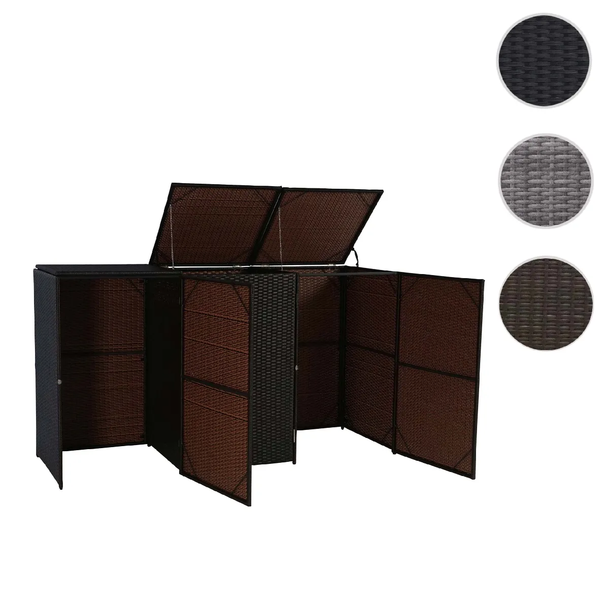 MENDLER  Cache-poubelle 120 L