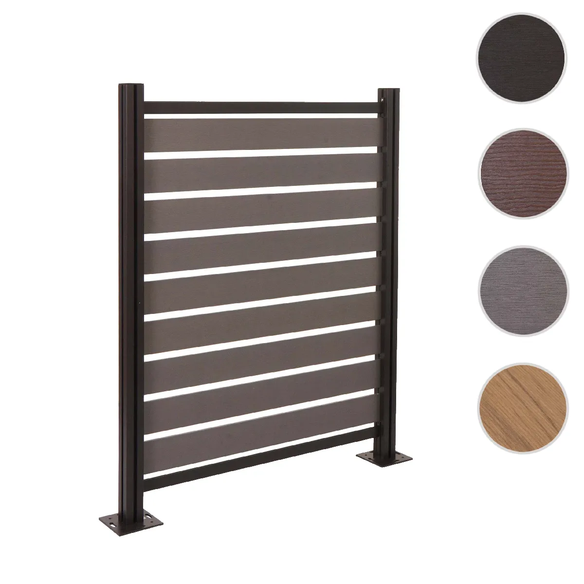 Mendler Cache poubelle aluminium - vue 3