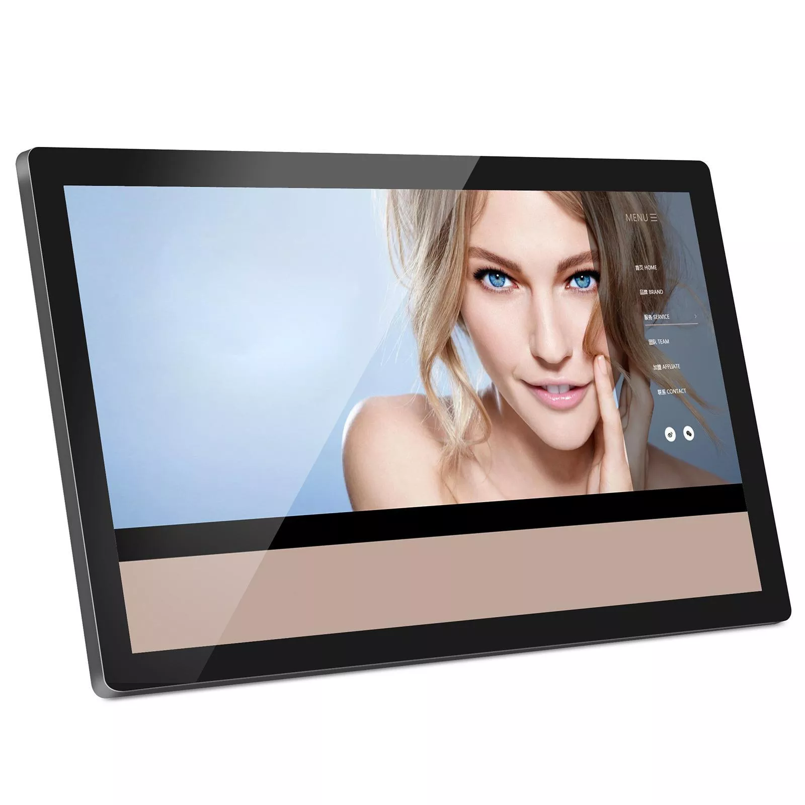 YONIS Cadre photo num&eacute;rique Android 24 pouces + SD 4Go
