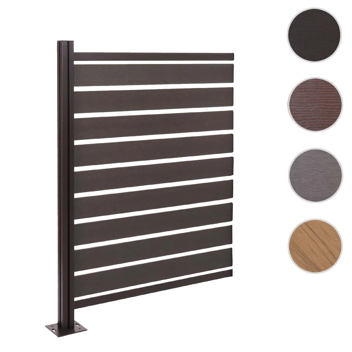 Mendler Cache poubelle aluminium - vue 4