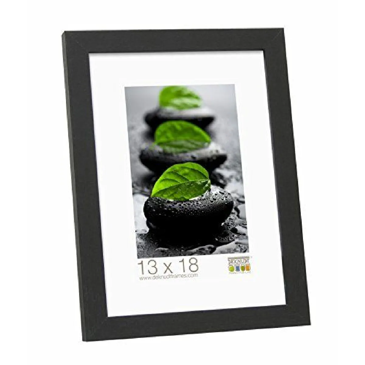 GENERIQUE - Cadre Photo - 30 x 40 cm - Noir - Image 2