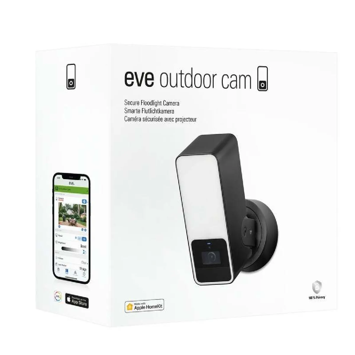 Eve Outdoor Cam Boîte Extérieure Mur Neuf - vue 2