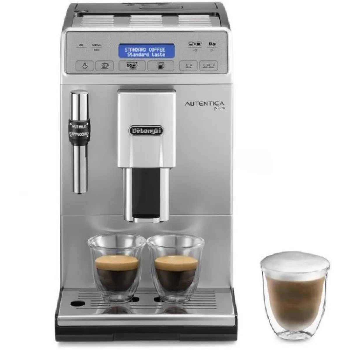 Delonghi Gris Etam29.620.sb Expresso Broyeur Autentica Plus - Argent - Neuf - Image 3