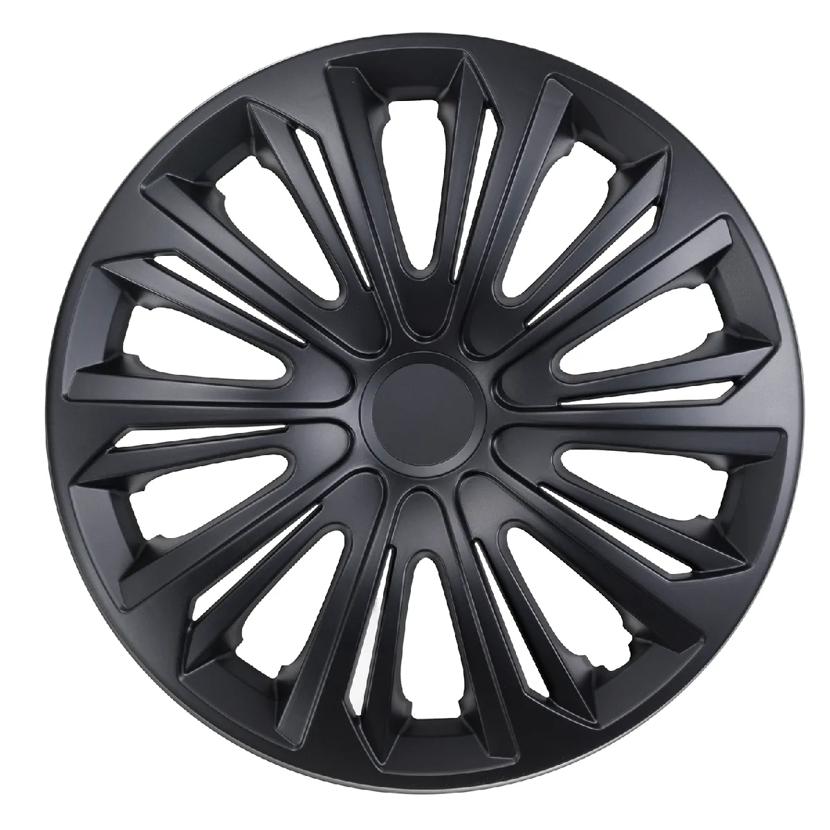 Meilleurs prix pour Enjoliveurs 16'' NRM STRONG Noir Mat 4 pièces