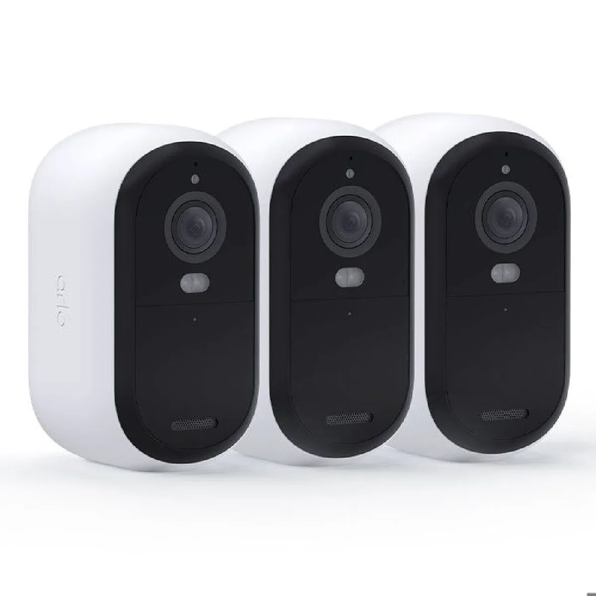 Arlo Blanc Essential Caméra De Sécurité Extérieure 2K, Pack De 3 - Neuf - Image 8