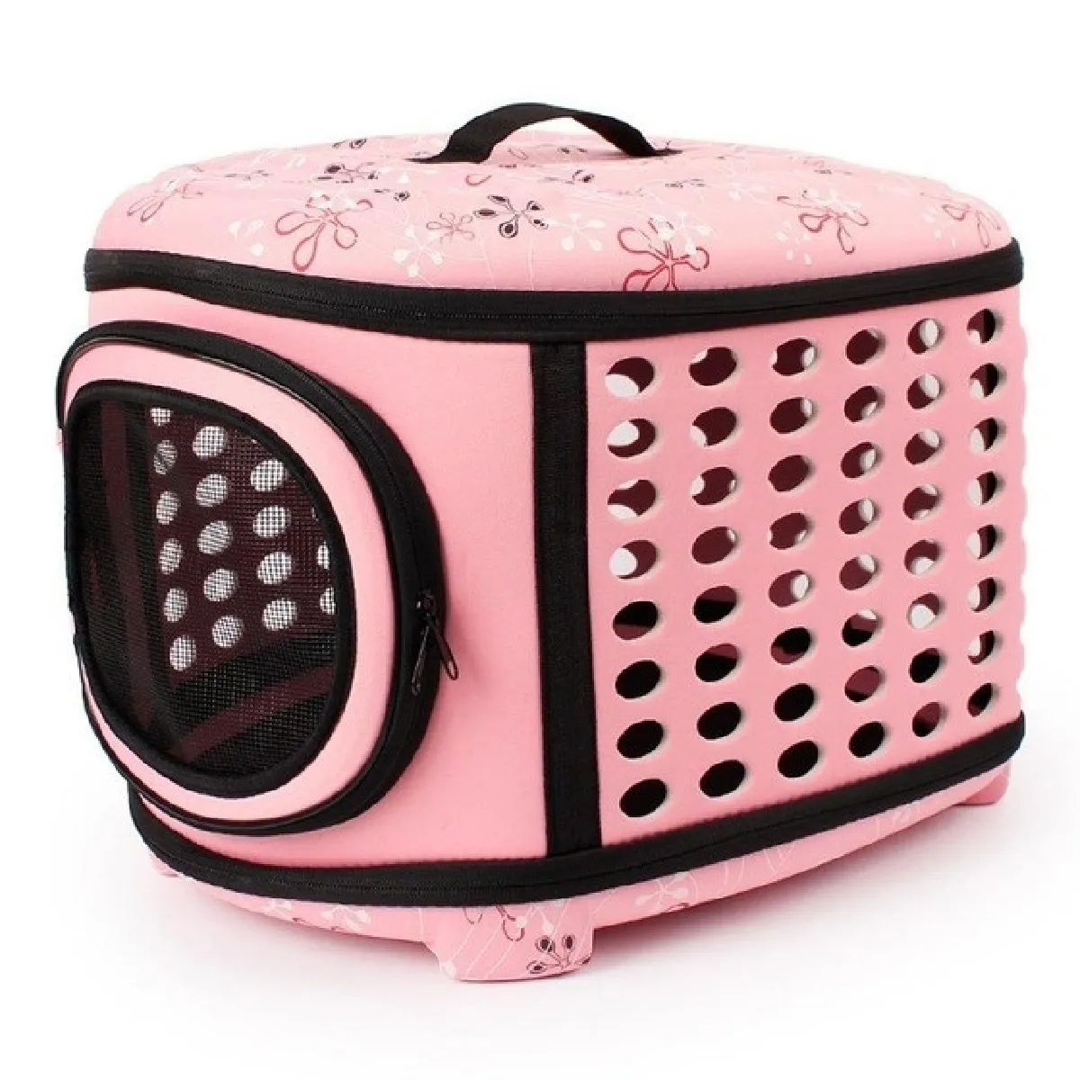 Meilleurs prix pour EVA Portable Fourre-Tout Pliable Pet Carrier Bag Rose