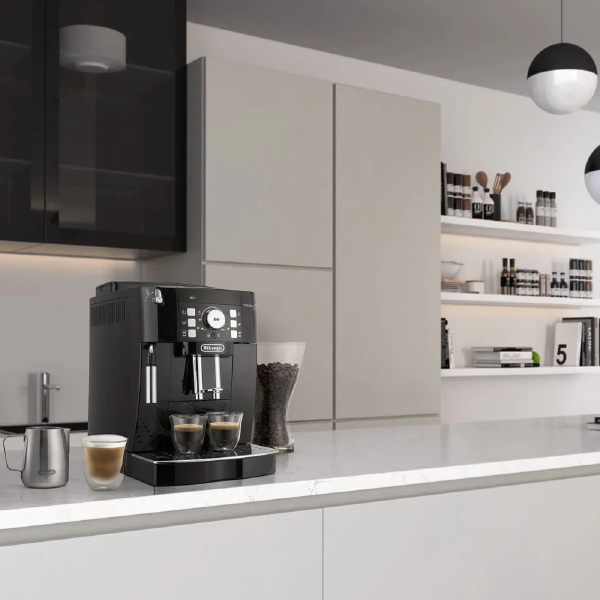 Delonghi Magnifica S ECAM 21.117.B Noir - vue 5
