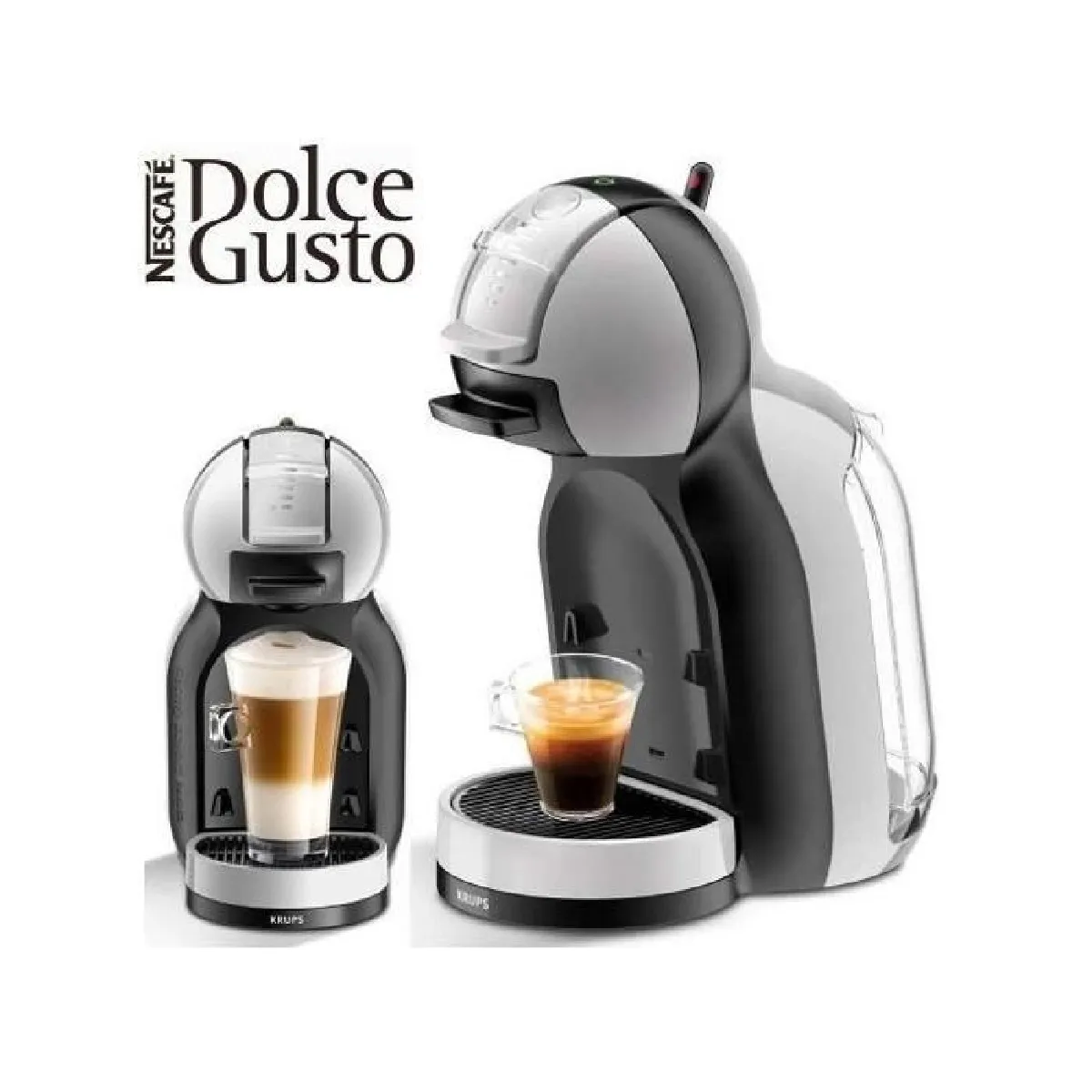 Krups Noir Machine A Café Capsules Dolce Gusto Kp123b10 - 0.8L - 15 Bars - Image 4