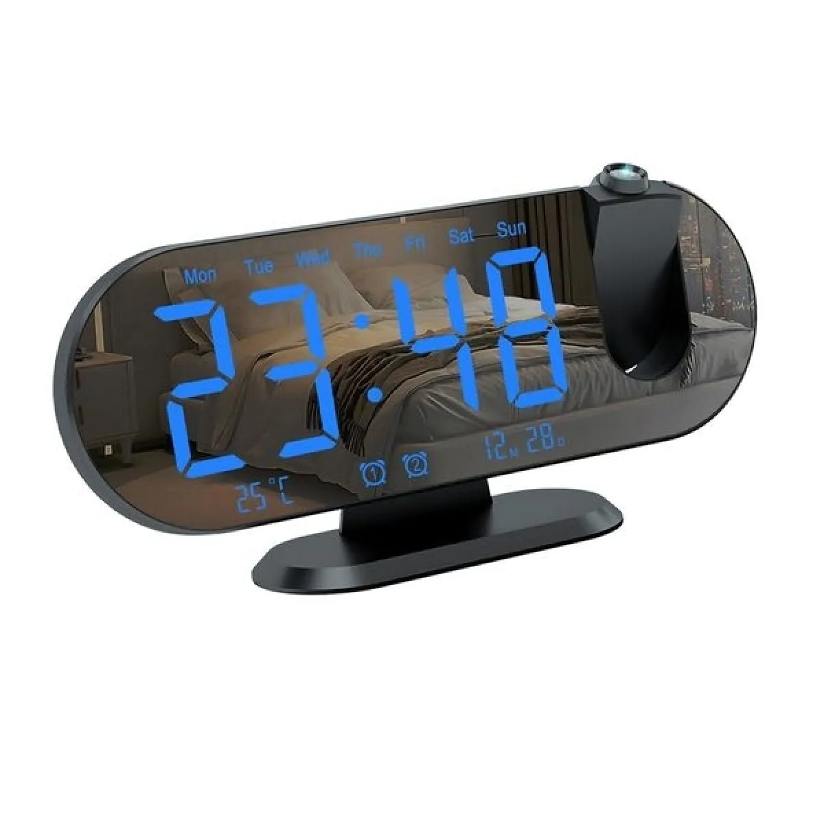 Totalcadeau Caméra Espion En Réveil Projecteur - 64 Go