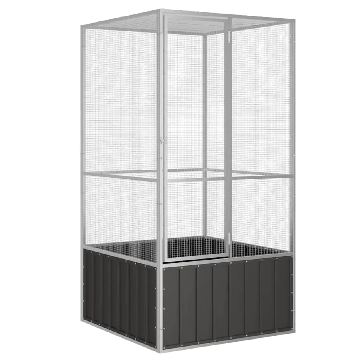 vidaXL Cage 111x107x211 5 cm - vue 2