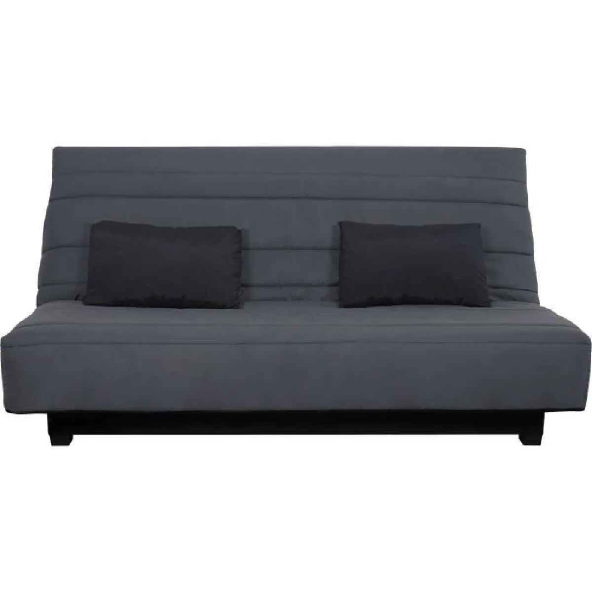 Dunlopillo Banquette clic clac 2 places - Gris