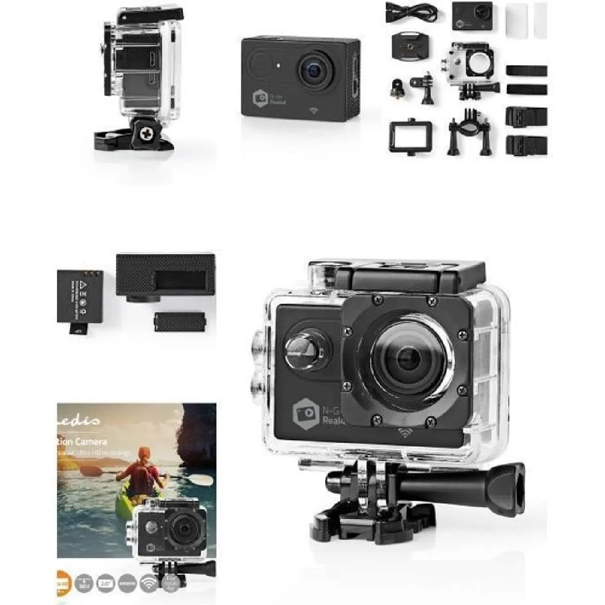GENERIQUE Cam&eacute;ra 4K Type GOPRO