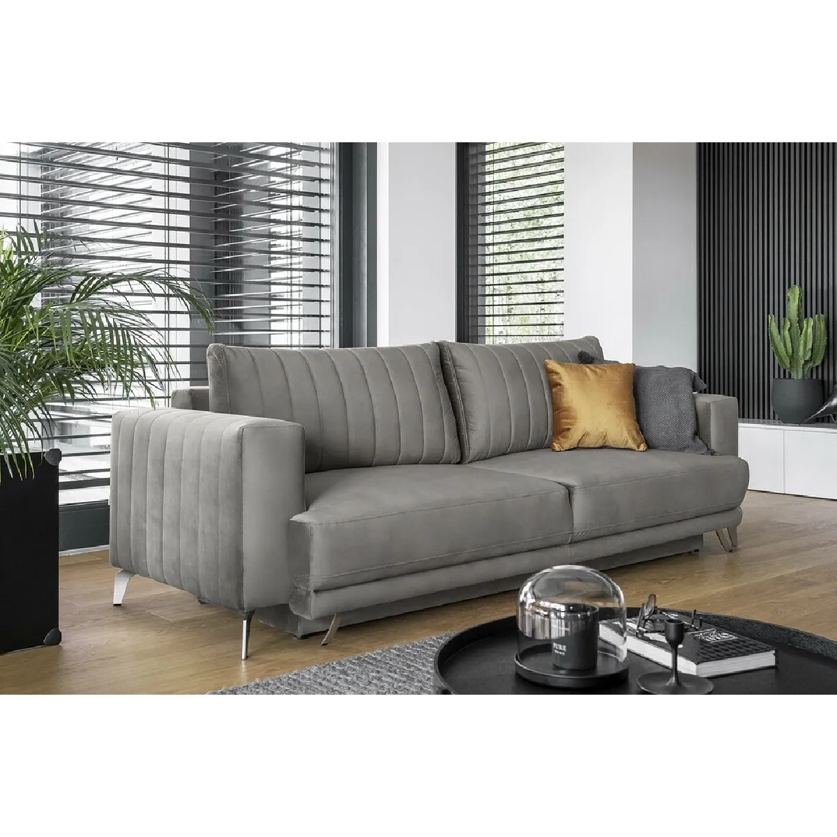 Venesetti Elsa - Convertible 3/4 places - Gris Venesetti Elsa - Convertible 3/4 places - Gris