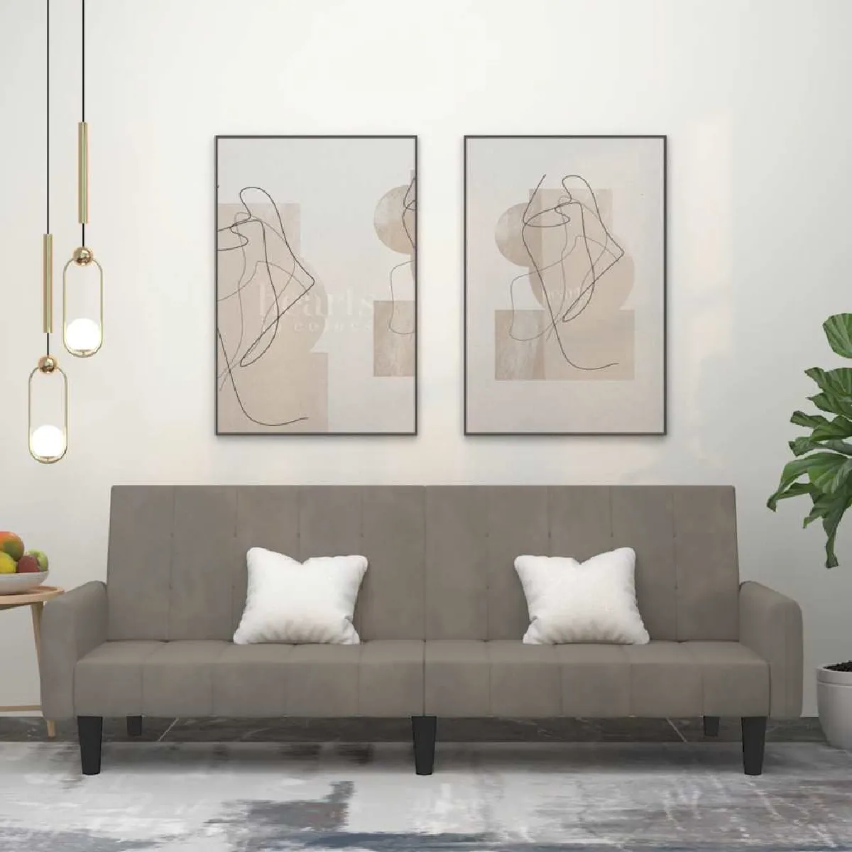 vidaXL Canapé lit à 2 places - vue 3