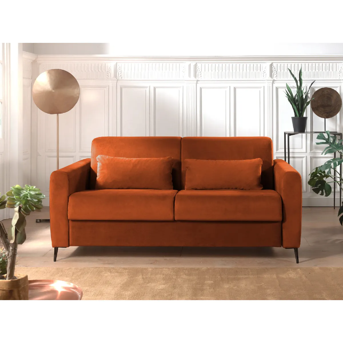 Owen - canapé lit 3 places convertible express couchage quotidien 140 cm matelas 12 cm en Owen - canapé lit 3 places convertible express couchage quotidien 140 cm matelas 12 cm en