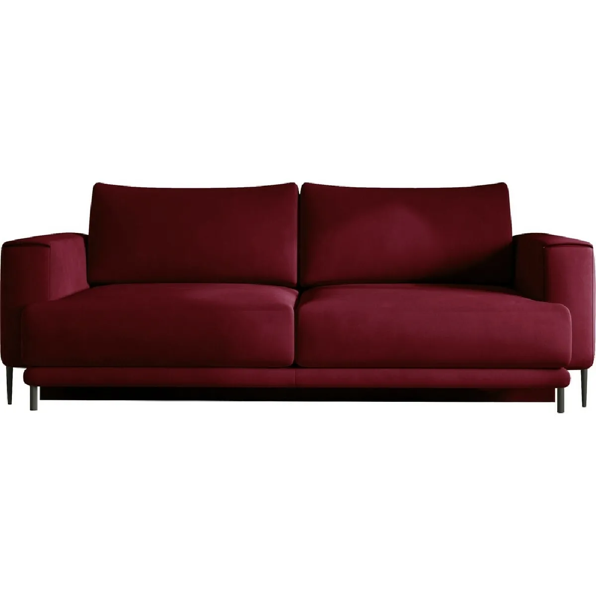 VENESETTI - Canapé convertible DANY 3/4 places Rouge VENESETTI - Canapé convertible DANY 3/4 places Rouge