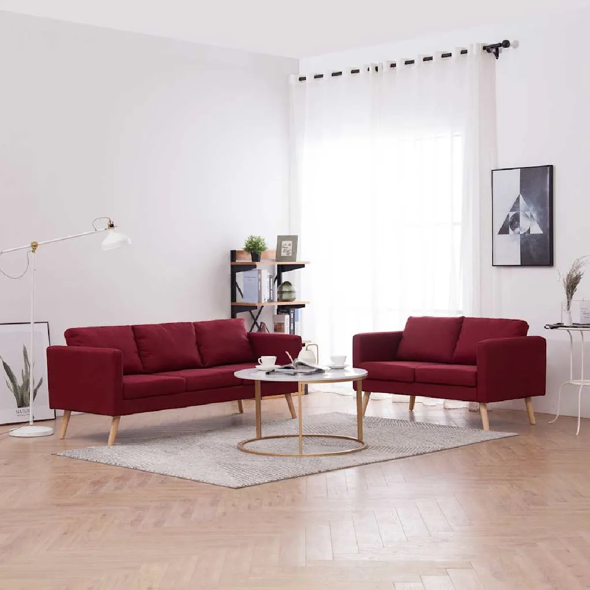 vidaXL Ensemble Canapés 2 pcs - vue 3