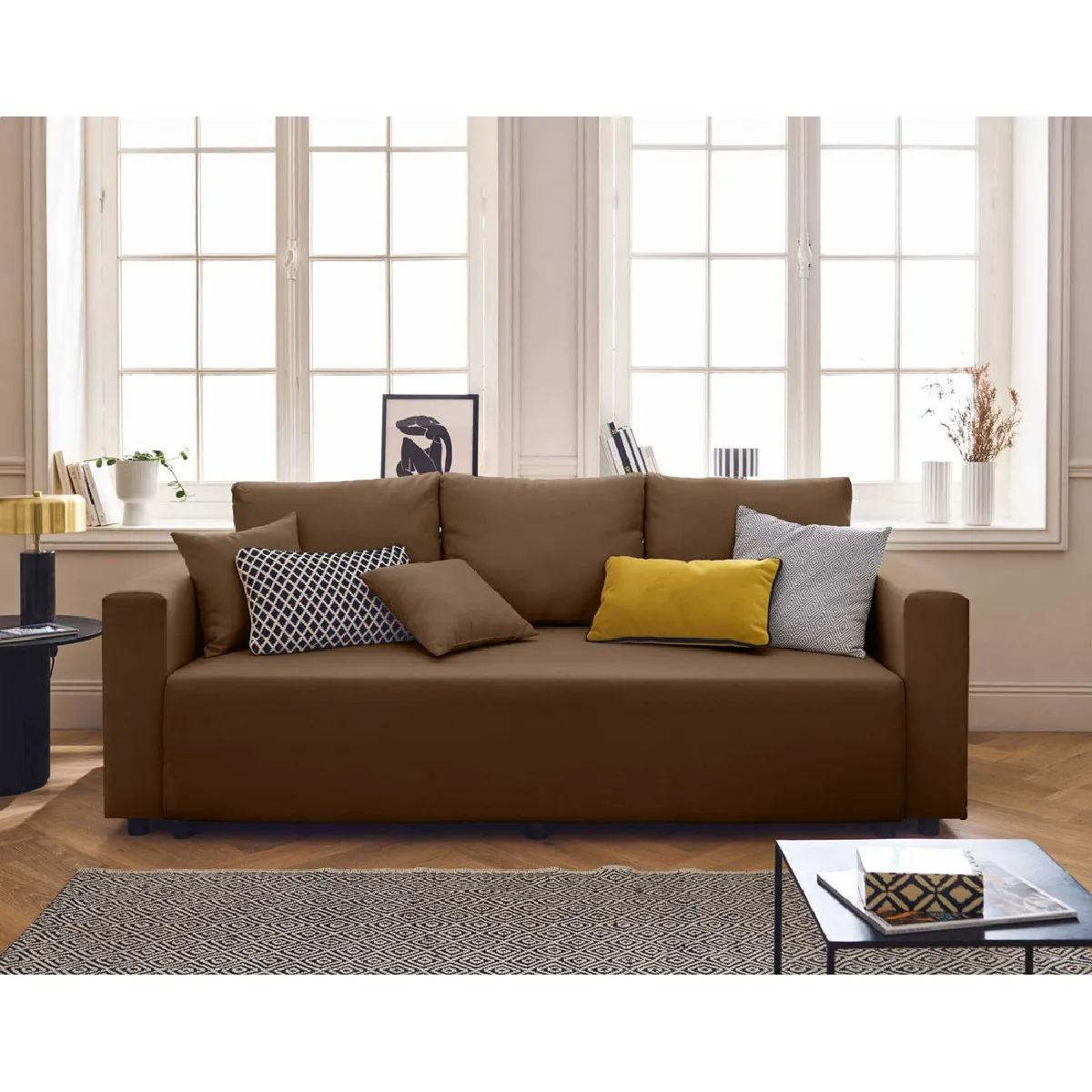 Bestmobilier Canapé convertible 3 places - vue 1
