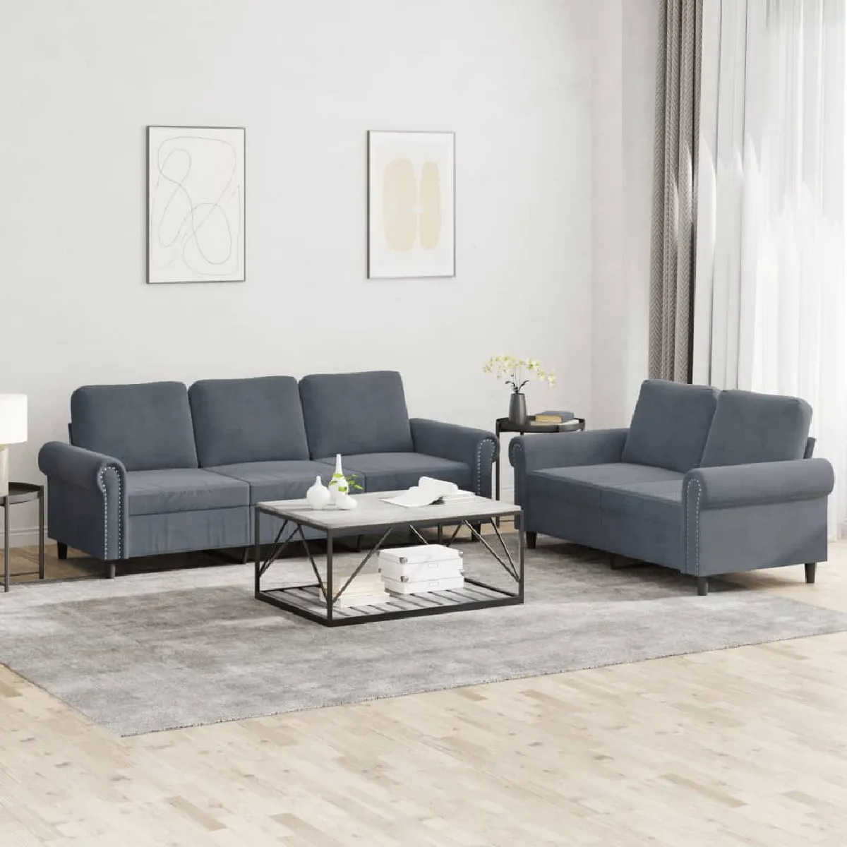 VIDAXL 2 pcs - vue 2
