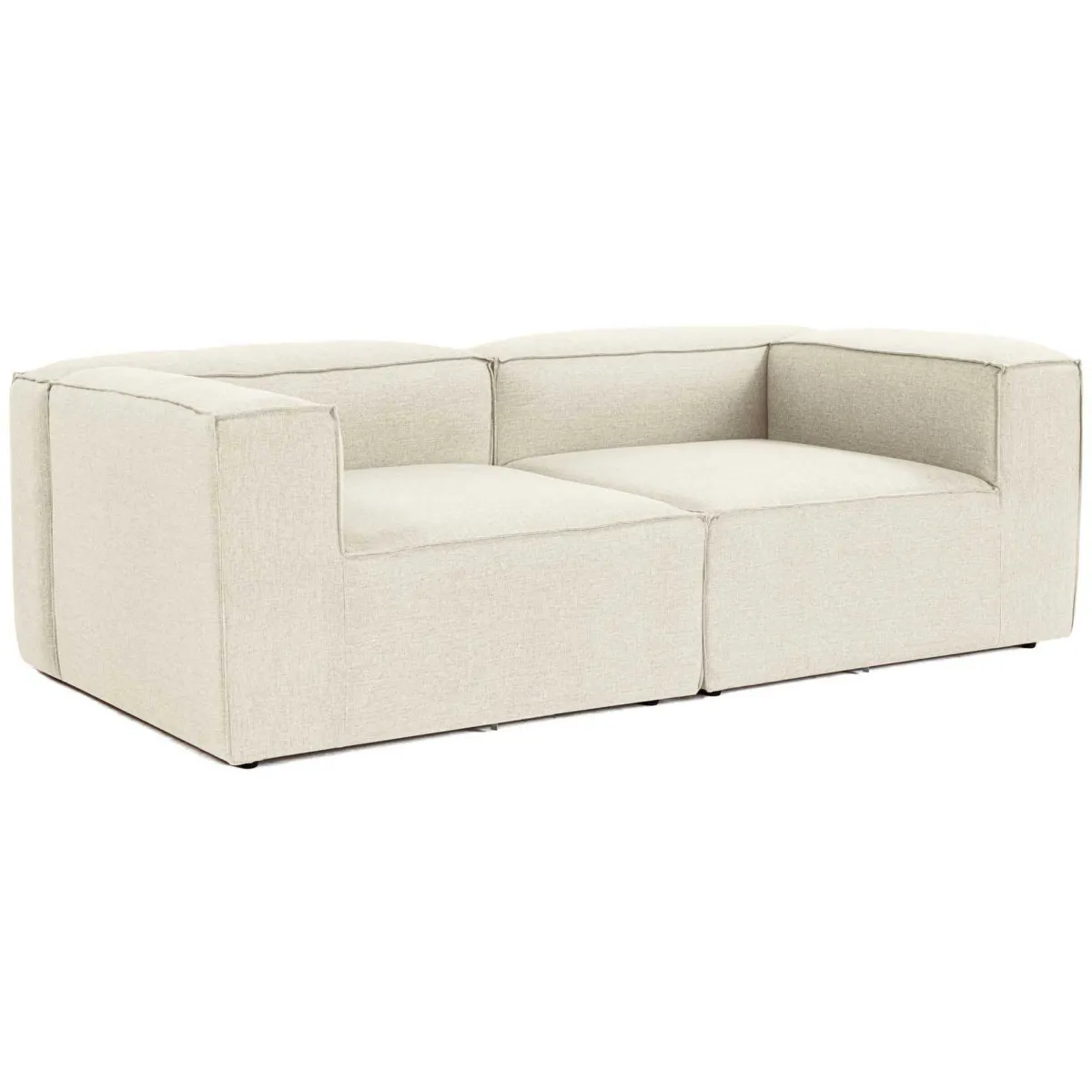 Hanah Home Fora Canapé deux places - Ecru Hanah Home Fora Canapé deux places - Ecru