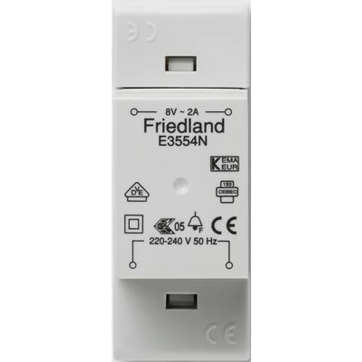 Honeywell - Transformateur de sonnette E3554N - 8 V/AC - 2 A - Image 4