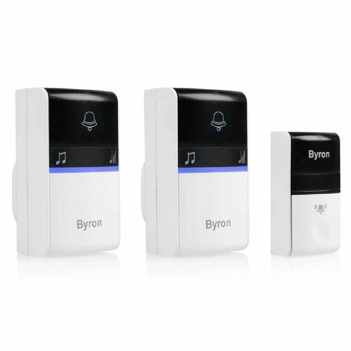 Byron Gris Sonnette Sans Fil