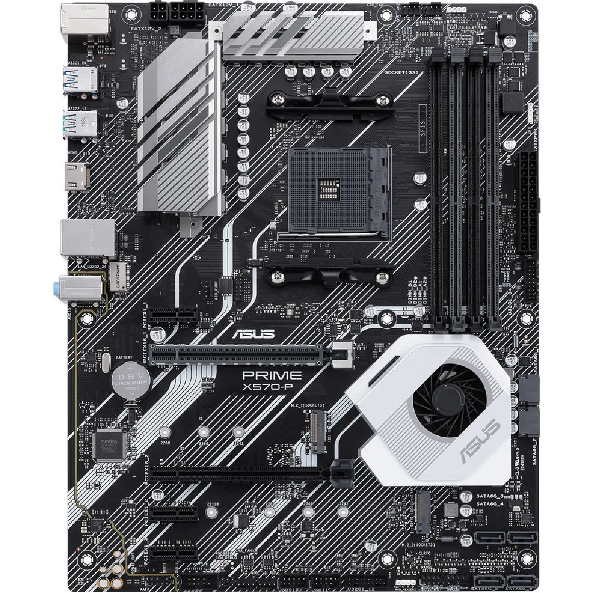 ASUS Carte mère X570 Prime X570 P AM4 - vue 6