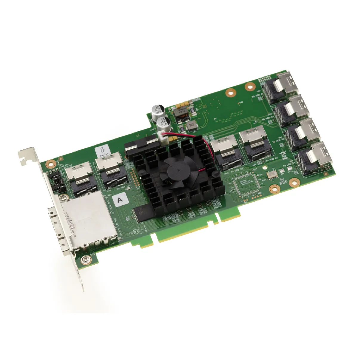 Kalea-Informatique - Carte d'extension SAS et SATA - PCIe - 24 ports - Chipset SAS 2X36 - Image 3