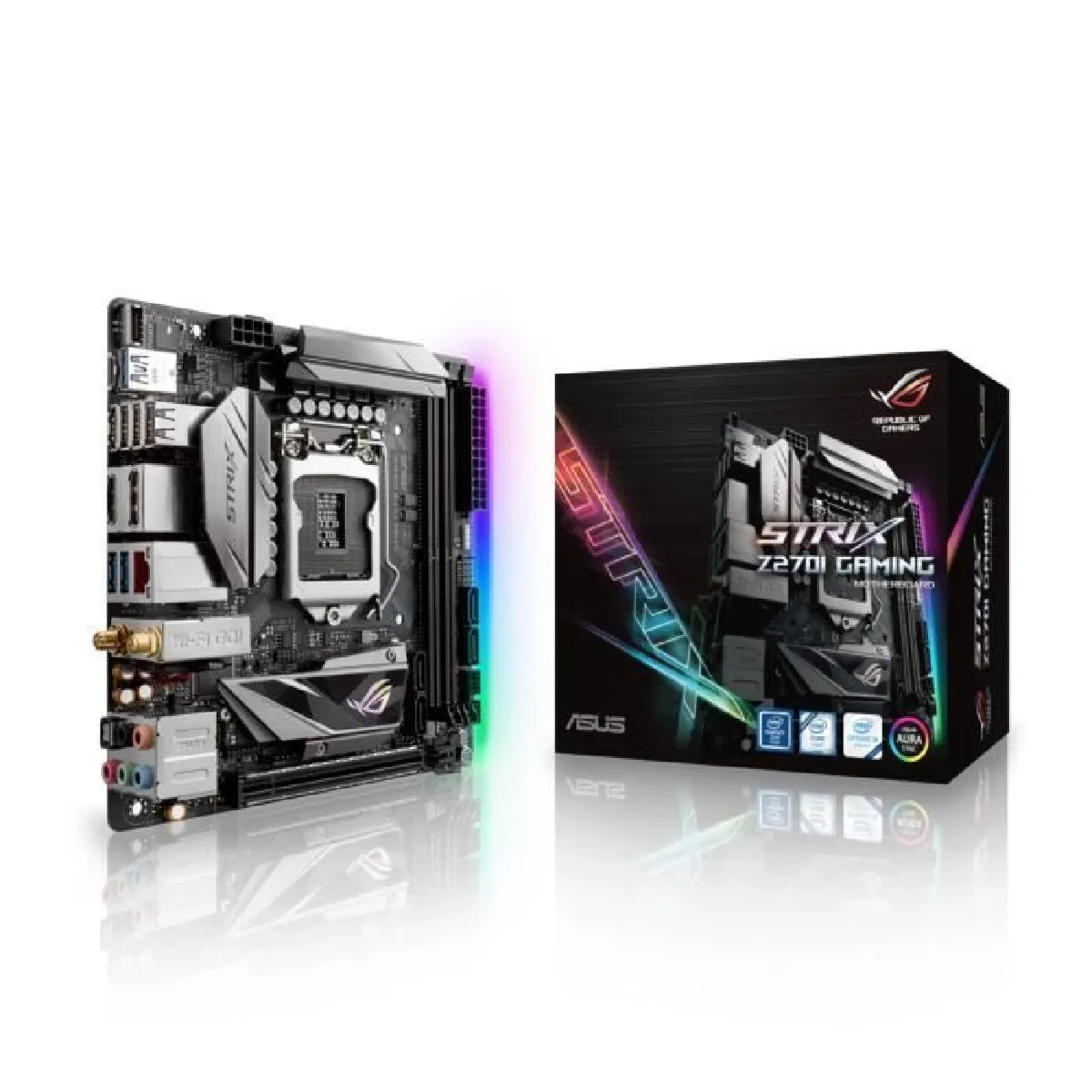 ASUS Carte m&egrave;re  strix z270i gaming rog, intel z270 - sockel 1151 90MB0SD0-M0EAY0