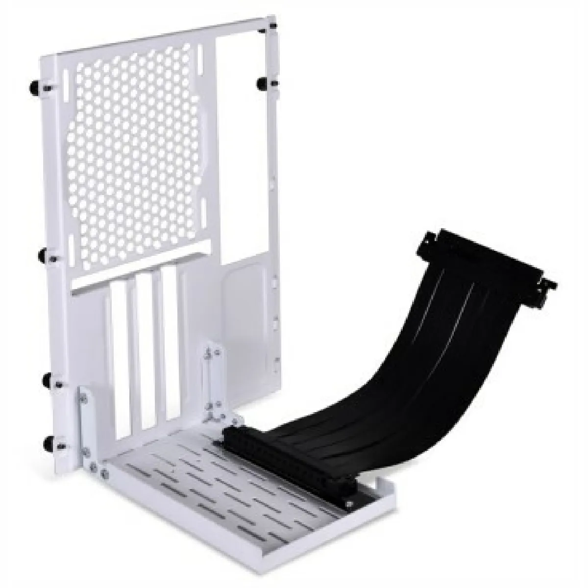 Nis Blanc Lian Li O11dmini-1W-4 Compartiment Pour Ordinateur Universel Support De Fixation Gpu - Neuf - Image 3