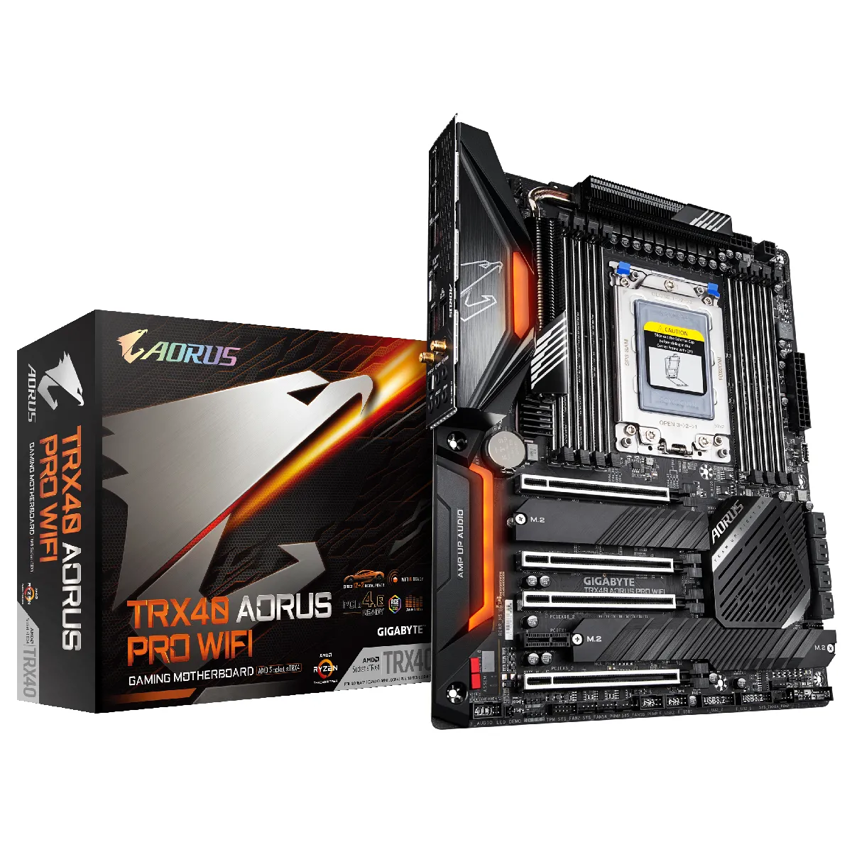 GIGABYTE Carte m&egrave;re  TRX40 AORUS PRO WIFI 