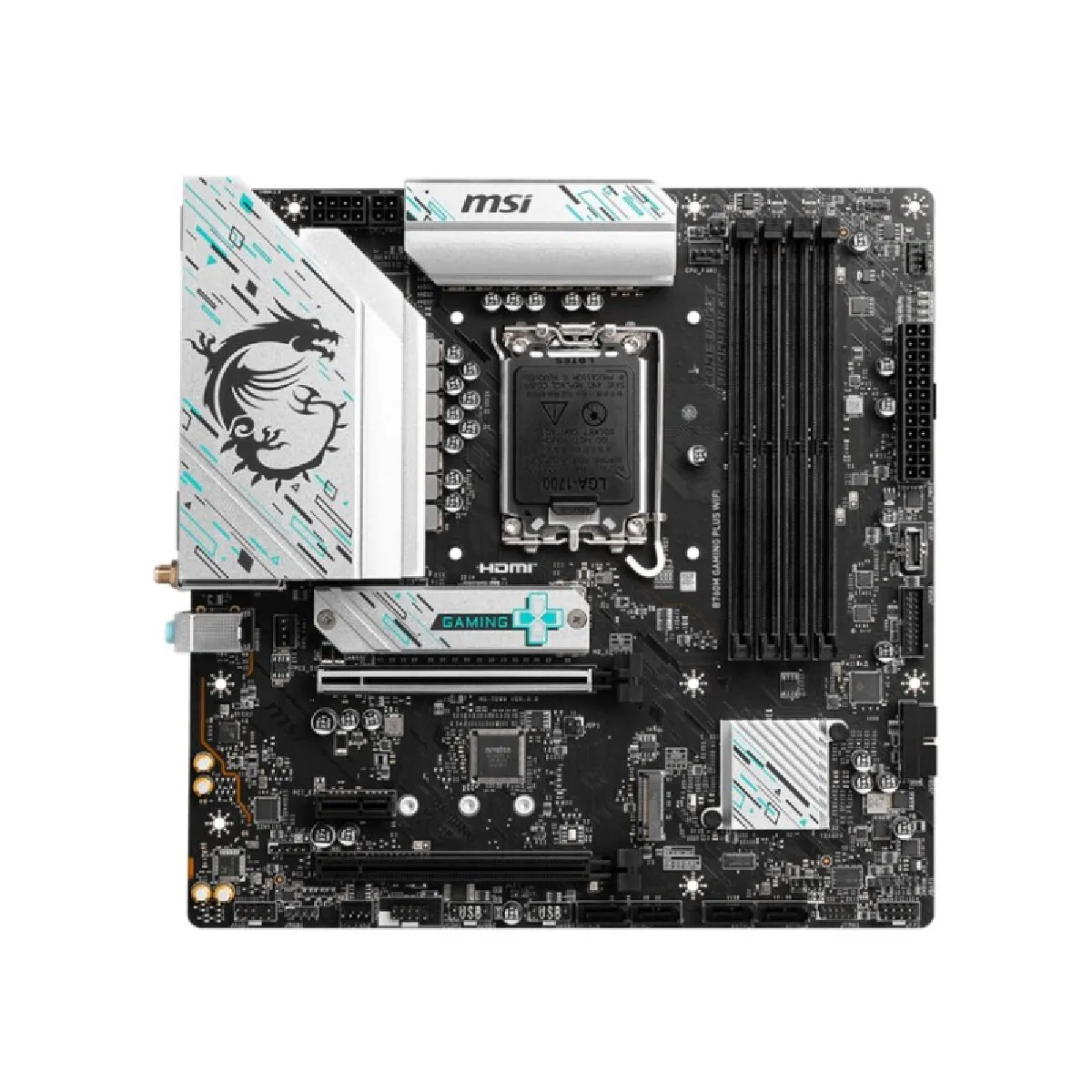 MSI - B760M GAMING PLUS WIFI - Carte mère - Intel LGA1700 - Micro ATX - Image 3