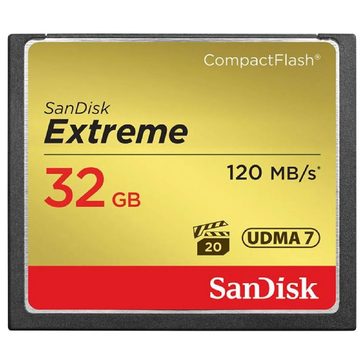 SanDisk Carte mémoire Extreme CompactFlash - vue 2