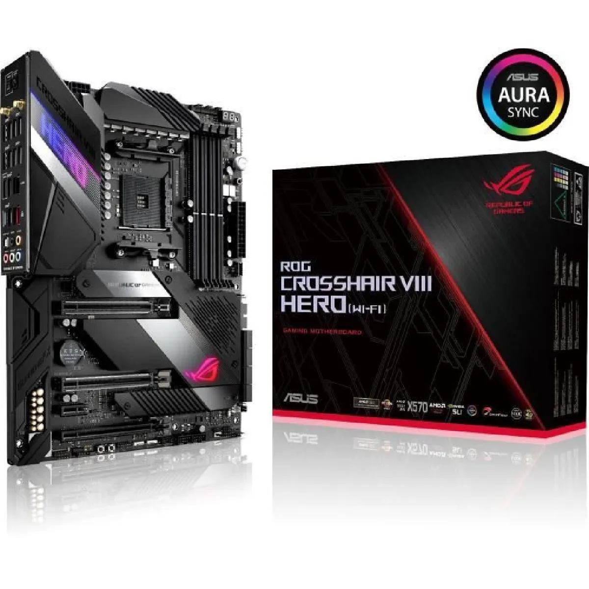 ASUS  AMD X570 CROSSHAIR VIII WIFI - ATX