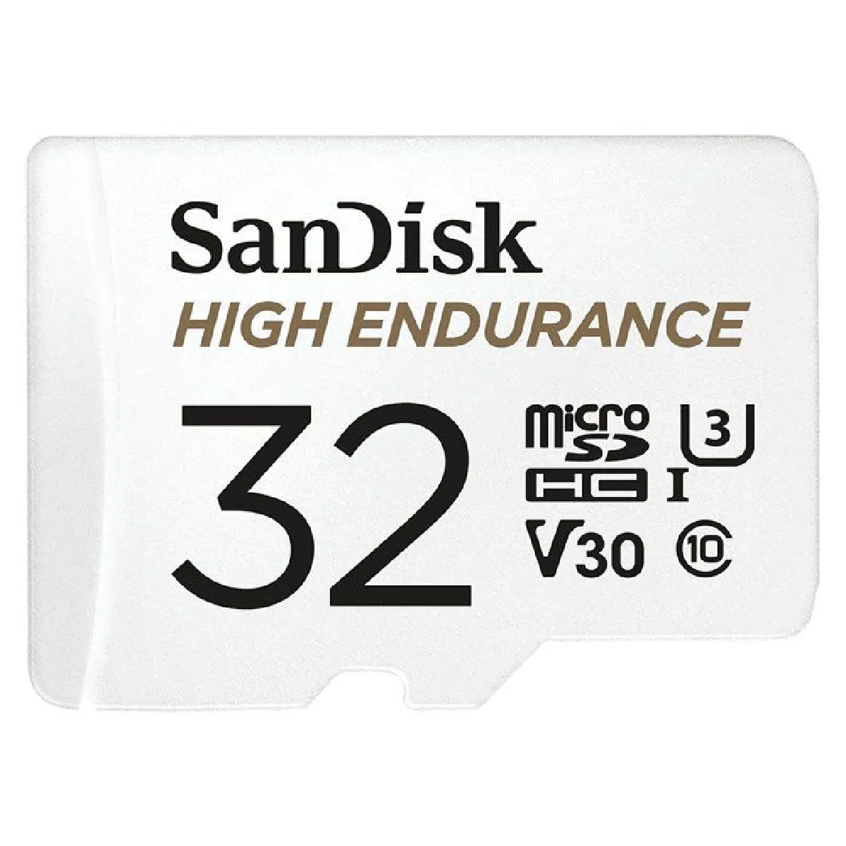 Carte microSD Haute résistance de vidéosurveillance SanDisk + Adaptateur SD jusqu'à 100 Mo/ Class 10 U3 V30 - vue 3