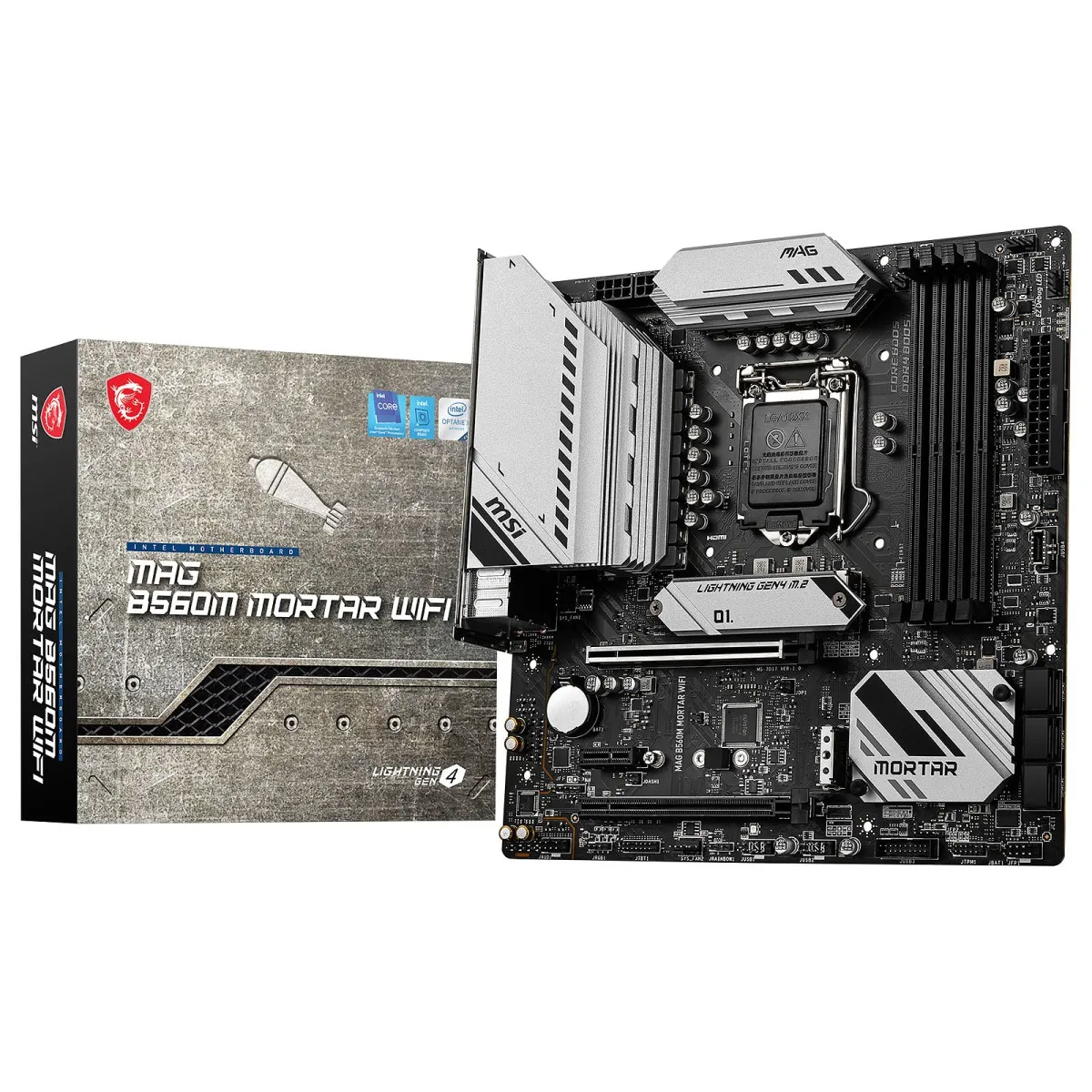 MSI  Carte m&egrave;re - MAG B560M MORTAR WIFI