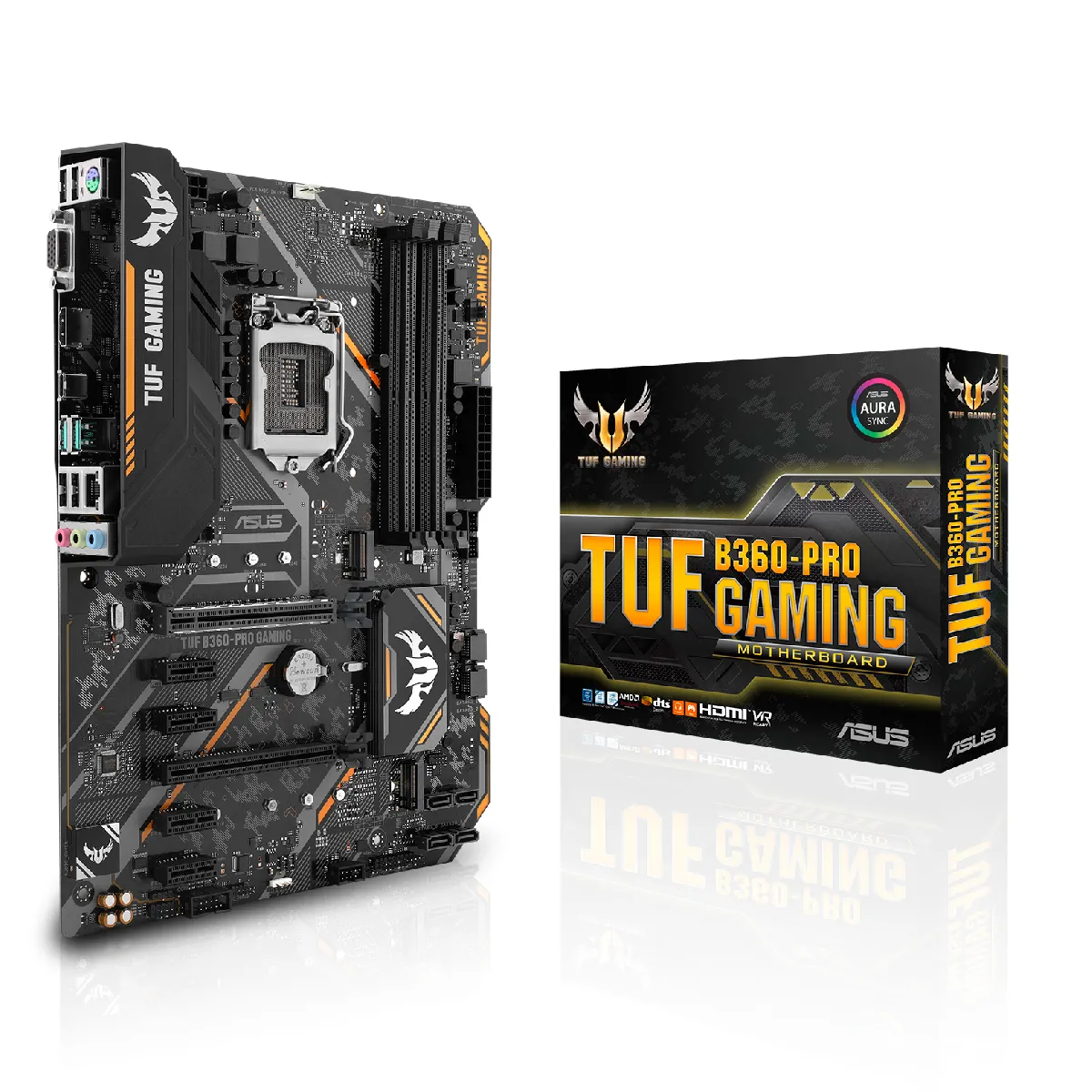 ASUS Carte mère TUF B360 PRO GAMING - vue 2