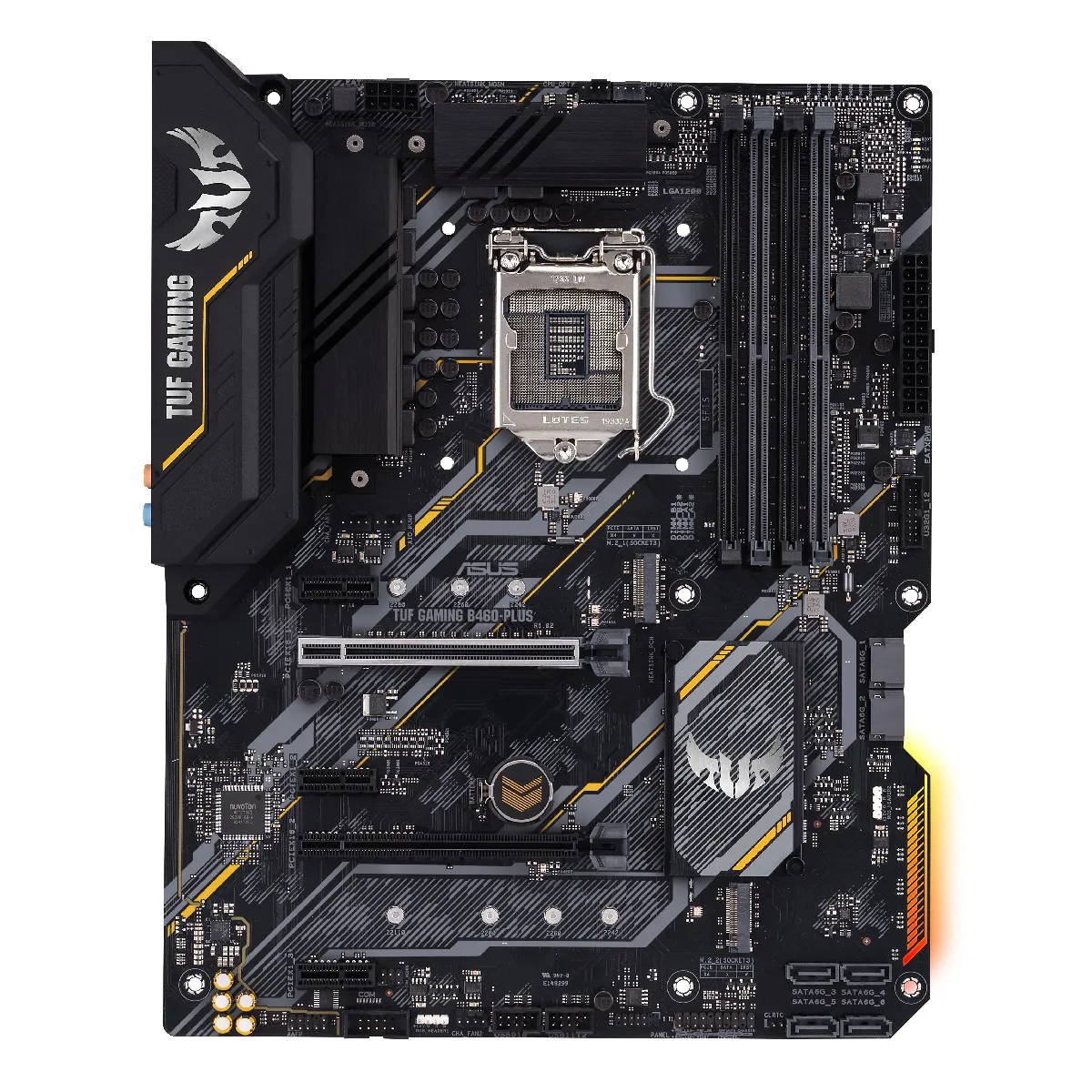 ASUS  TUF GAMING B460-PLUS LGA 1200 ATX Intel B460 