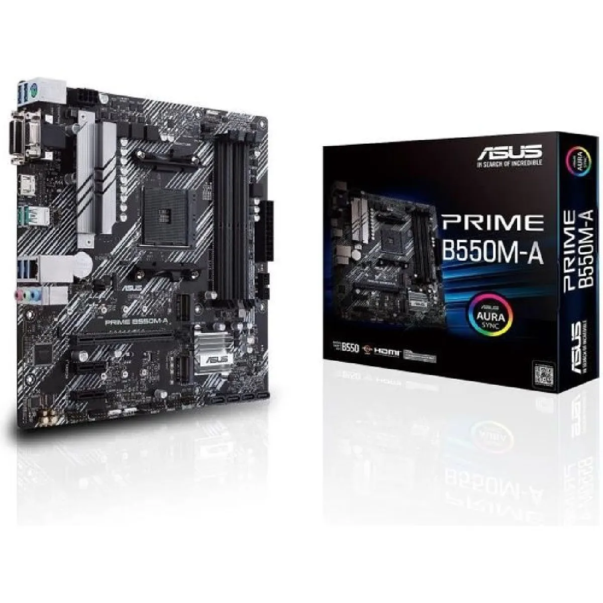 ASUS PRIME B550M A - vue 4