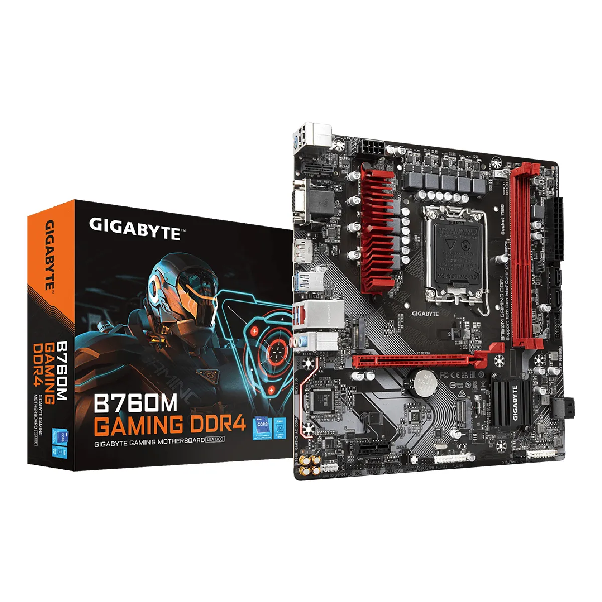 GIGABYTE B760M GAMING DDR4 carte mère Intel B760 Express LGA 1700 micro ATX