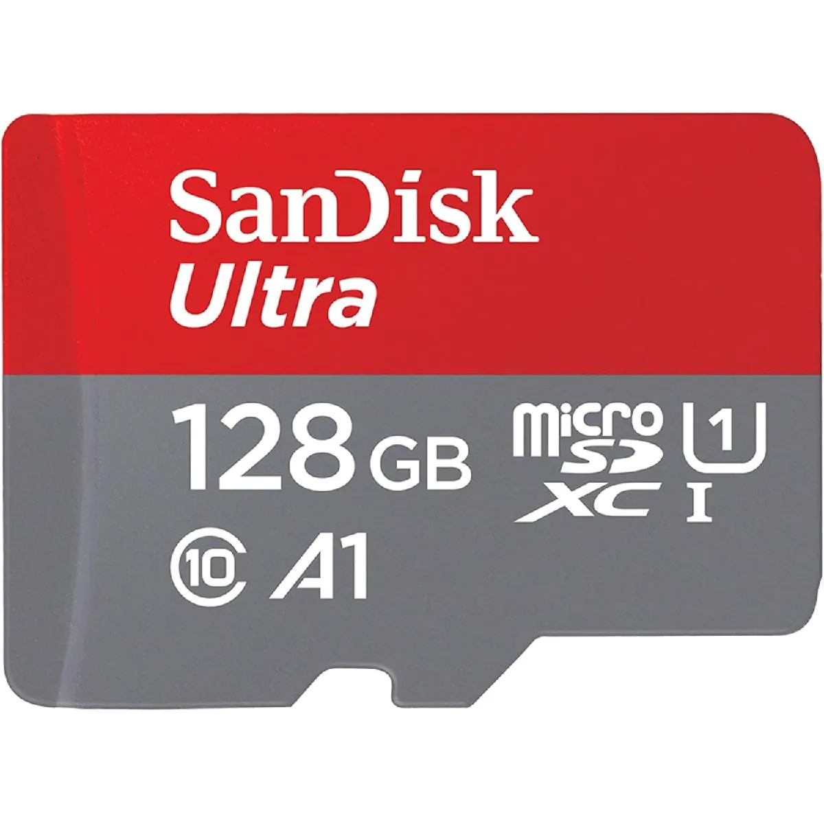 SanDisk Ultra microSD UHS-I U1 128 Go 140 Mo/s + Adaptateur SD