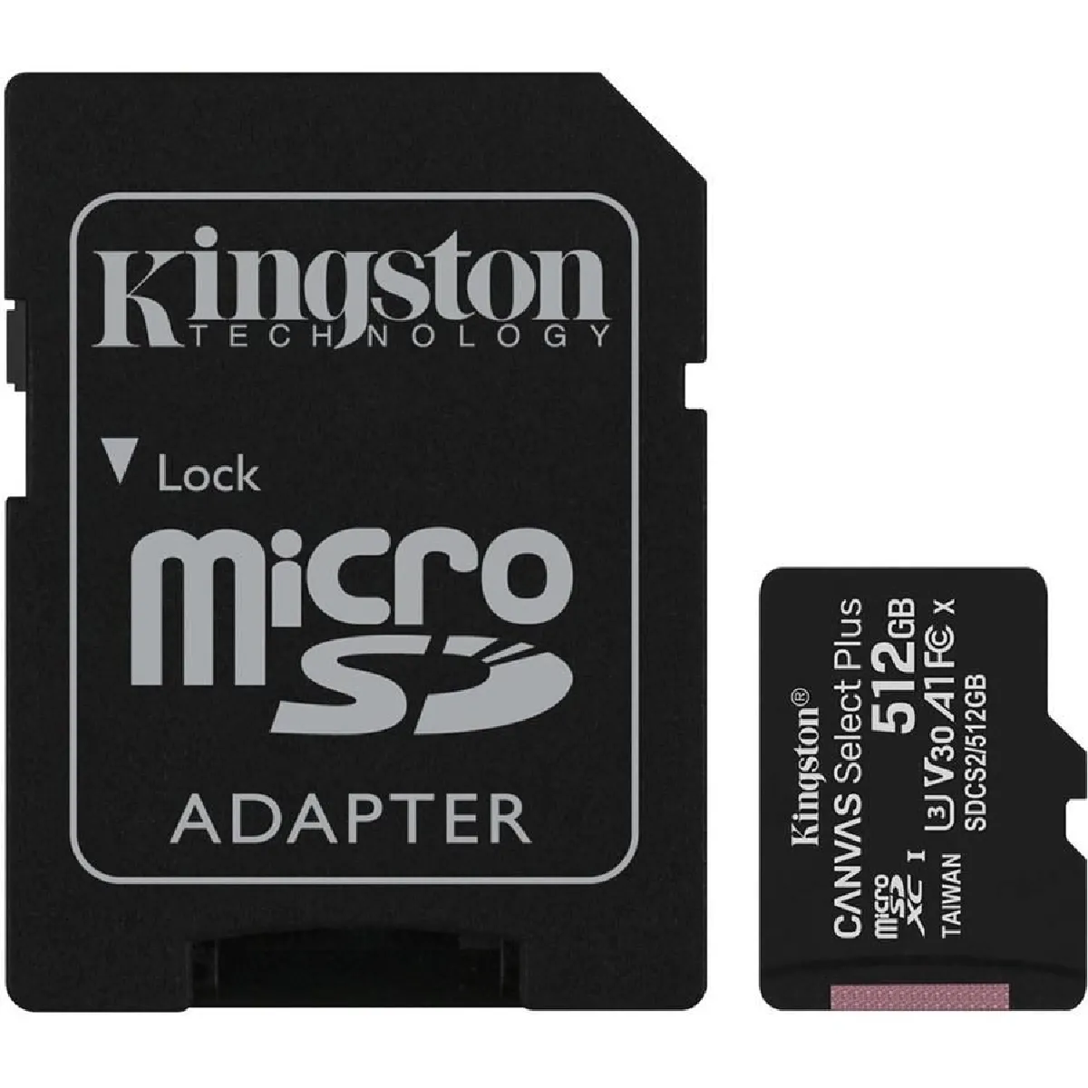 Kingston Canvas Select 512 Go