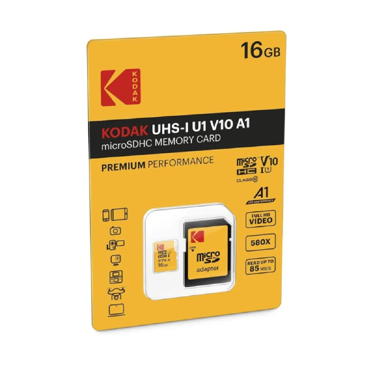 Kodak Micro SDXC - vue 4